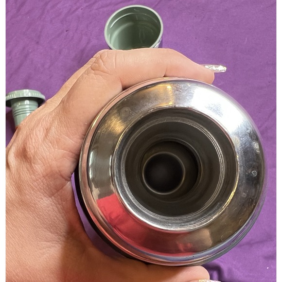 Aladdin Stanley Thermos A-944C Vacuum Bottle Hot & Cold Unbreakable Vintage - Picture 9 of 9